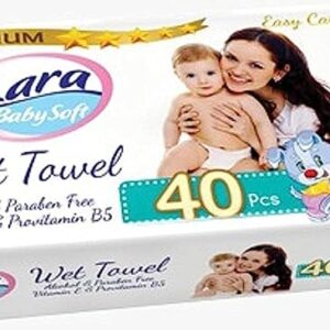 لارا مناديل مبلله 40 منديل